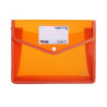 A4 Size Document Storage Bag With Snap Button