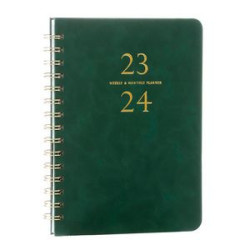 Weekly Monthly Planner Spiral Notebook
