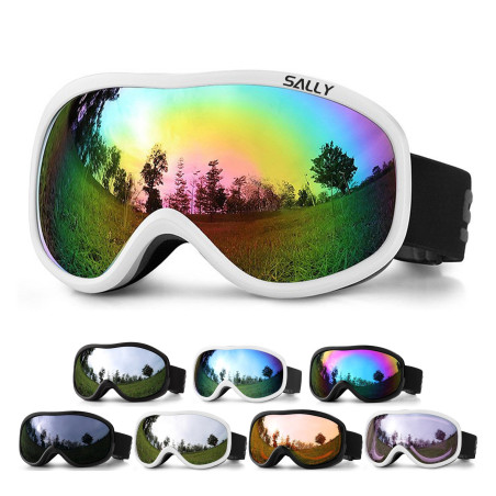 Outdoor Ski Goggles Over Glasses 100% Uv Protection