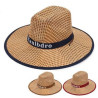 Straw Hat With Custom Patch