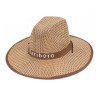 Straw Hat With Custom Patch