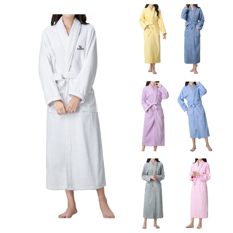 Turkish Signature Shawl Collar Robe