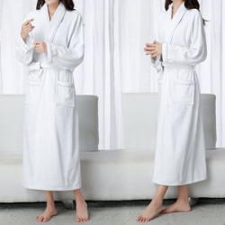 Turkish Signature Shawl Collar Robe