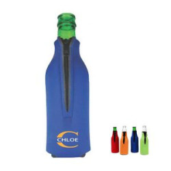 Bottle Coolie With Zipper