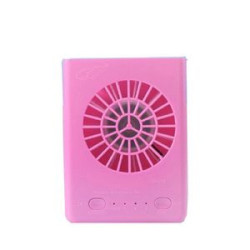 Portable Necklace Folding Fan With Night Light