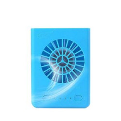 Portable Necklace Folding Fan With Night Light