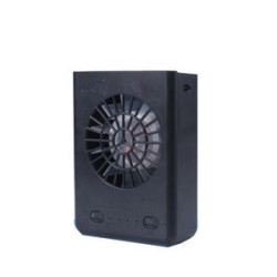 Portable Necklace Folding Fan With Night Light