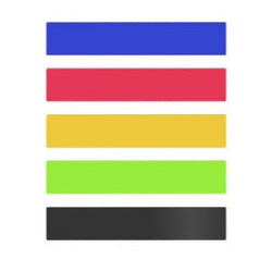 Yoga Resistance Loop Rubber Bands Set