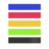 Yoga Resistance Loop Rubber Bands Set