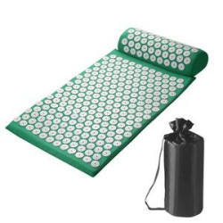 Acupressure Mat And Pillow Set For Lower Back Pain Relief