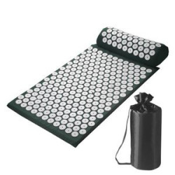 Acupressure Mat And Pillow Set For Lower Back Pain Relief