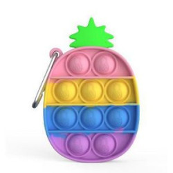 Mini Pop Bubble Sensory Fidget Toys Anxiety Keychain