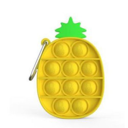 Mini Pop Bubble Sensory Fidget Toys Anxiety Keychain