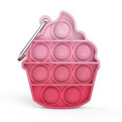Mini Pop Bubble Sensory Fidget Toys Anxiety Keychain