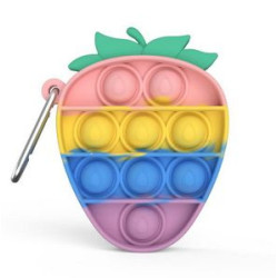 Mini Pop Bubble Sensory Fidget Toys Anxiety Keychain
