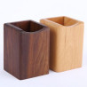 Round Wooden Pen Holder