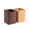 Round Wooden Pen Holder