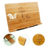 Bamboo And Wooden Adjustable Reading Holder