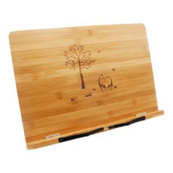 Bamboo And Wooden Adjustable Reading Holder