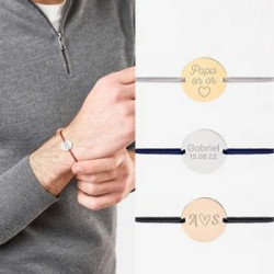 Unisex Metal Tag Bracelet