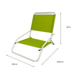 Low Profle Foldable Beach Chair