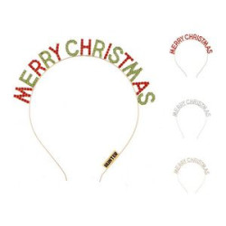 Alloy New stylish letter headdress Christmas headband