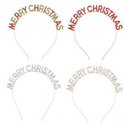 Alloy New stylish letter headdress Christmas headband