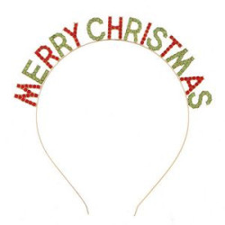 Alloy New stylish letter headdress Christmas headband