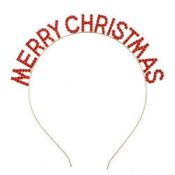 Alloy New stylish letter headdress Christmas headband