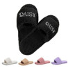 Women House Shoes Open Toe Slippers