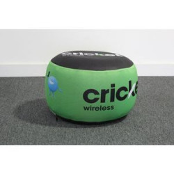 Custom Printed Inflatable Ottoman