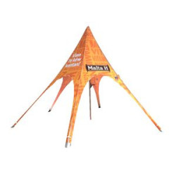 20' Sky Star Tent With Full Dye Sub Printed Polyester Top