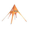 20' Sky Star Tent With Full Dye Sub Printed Polyester Top