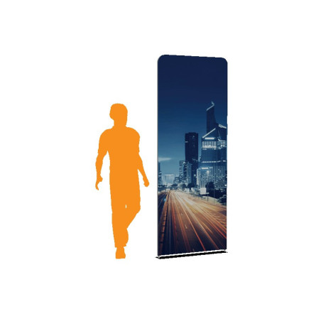 3'x 7.5' Quick-N-Fit Tension Banner – Single Sided Printing