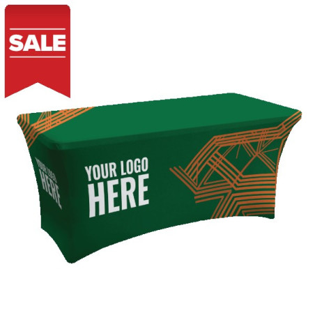 Stretch Table Cloth/ Table Cover with Full Color Dye Sublimation
