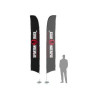 17' Single Sided Blade Flag
