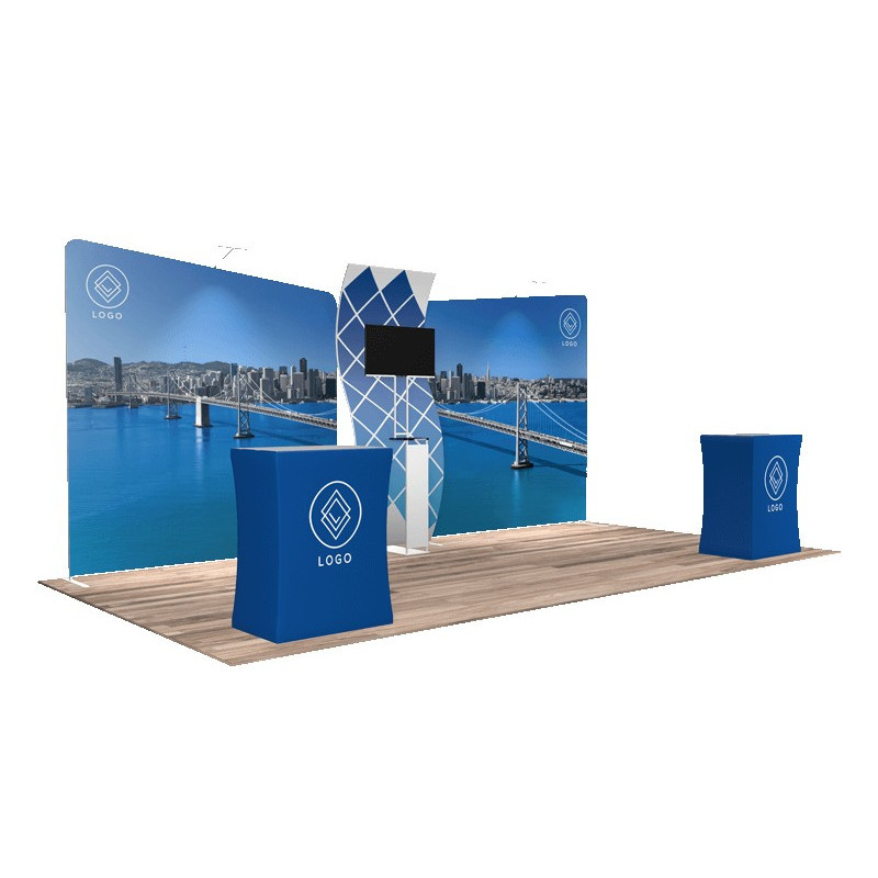 10'x20' Quick-N-Fit Booth - Package  1217