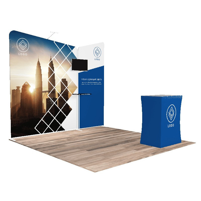 10'x10' Quick-N-Fit Booth - Package  1104