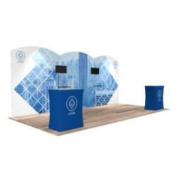 10'x20' Quick-N-Fit Booth - Package  1215