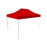 10'x15' V4 Aluminum Frame Pop Up Tent w/a Solid Color Top