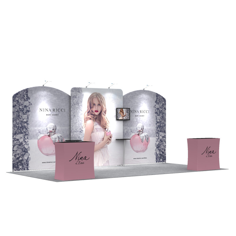 10'x20' Quick-N-Fit Booth - Package  1206