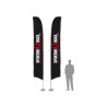 17' Blade Flag w/ Double Sided Printing