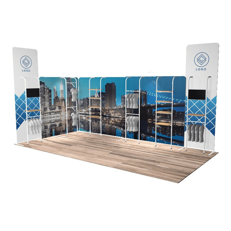 10'x20' Quick-N-Fit Booth - Package  1220