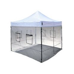 Curbside Vendor Tent Kit w/Food Mesh Wall Set