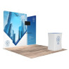 10'x10' Quick N Fit Display Booth - Package 1105