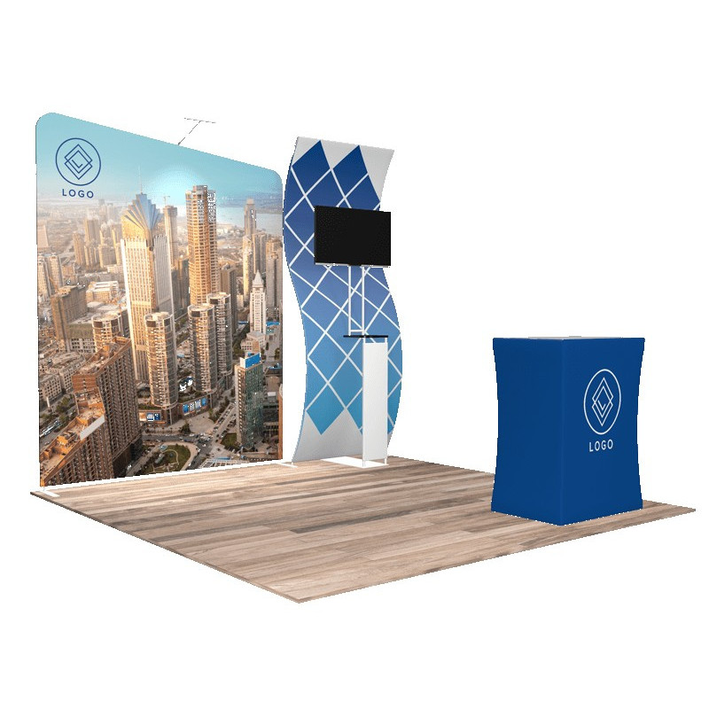 10'x10' Quick-N-Fit Booth - Package  1106