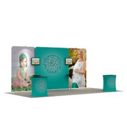 10'x20' Quick-N-Fit Booth - Package  1209
