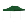 10'x20' V4 Aluminum Frame Pop Up Tent with a Solid Color Top