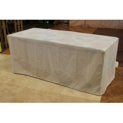 4' Fitted Table Cloth/ Table Cover with Full Color Dye Sublimation
