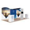 10'x20' Quick-N-Fit Booth - Package  1203